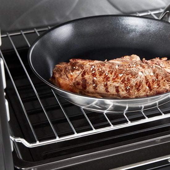 Poêle Tefal Infinite en acier inoxydable, 24 cm, sans PFOA