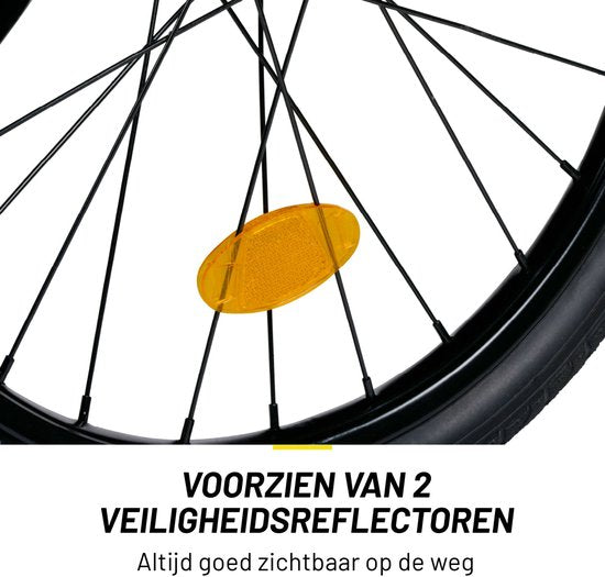 Dunlop Dog Bicycle Trailer - Remorque pour chiens jusqu'à 40 KG - Bagages pour remorque de vélo - Remorque de vélo avec réflecteurs et housse de pluie réglable - Remorque de vélo pour chiens - Remorque pour chiens - Jaune