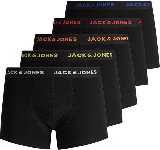 JACK&JONES JACBLACK FRIDAY TRUNKS 5 PACK LN - Boxers pour homme - Taille L