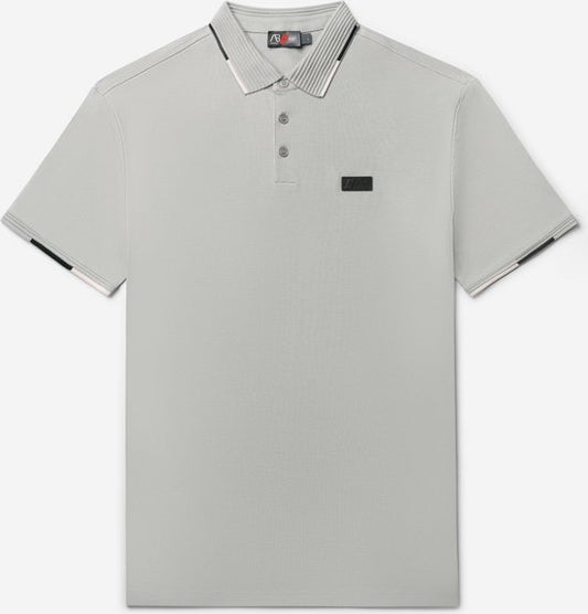 AB Lifestyle - Polo tricolore | Alloy - Hommes - Taille : XS