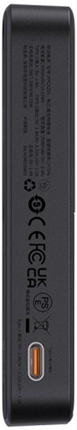 Baseus MagPro MagSafe Powerbank 20W avec support 5 000mAh Noir
