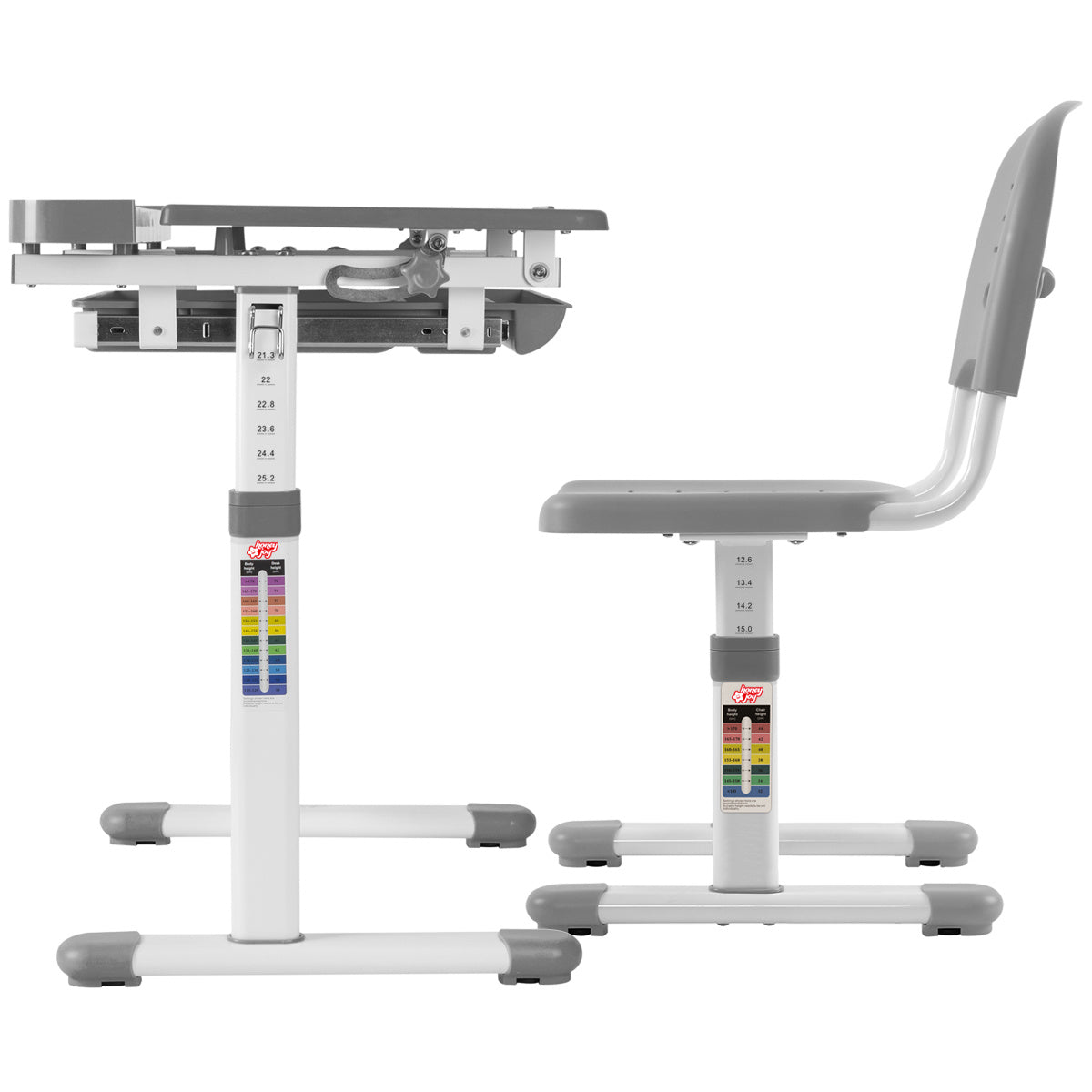 Coast Tiltable Children's Desk Desk youth grey