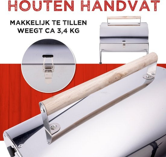 BBQ Collection barbecue portable au charbon de bois - pliable - 42x29.5x37cm