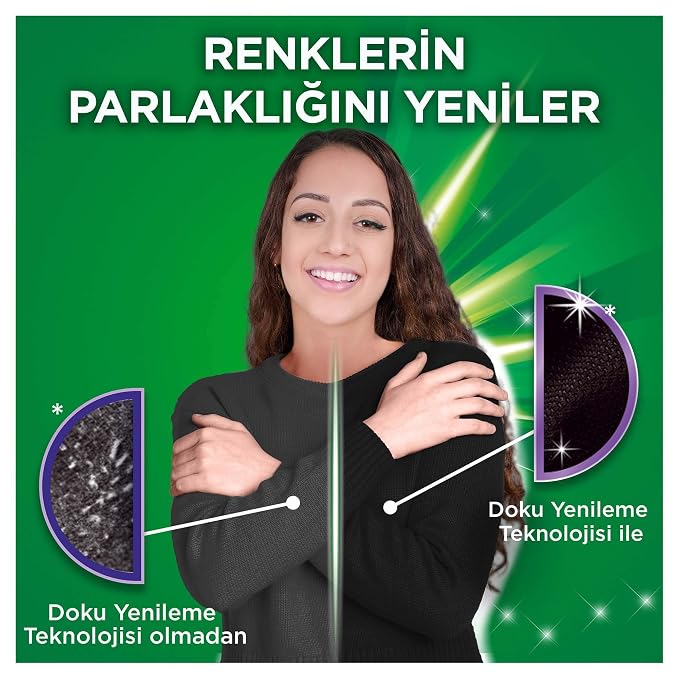 Lessive liquide Ariel Black – Pour les vêtements noirs et foncés – Nettoyage en profondeur – Protection des tissus – Prétraitement des taches