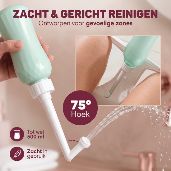 Vulpes Goods®BabyCare - Kit post-partum pour la récupération après l'accouchement - Biberon Peri, spray à l'hamamélis, protège-slips à l'hamamélis, sous-vêtements post-partum et coussinets rafraîchissants – Cadeau de naissance pour maman – Kit post-partum