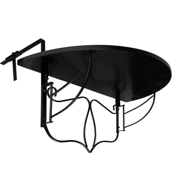 Table de balcon mosaïque pliante - env. 76 x 65 x 57,5 cm - Tectake - 402766 - blanc/bleu