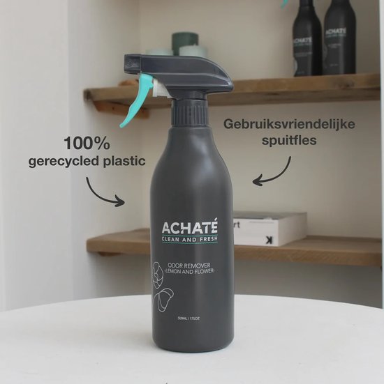 Achaté Désodorisant - Citron et fleurs - 500ml