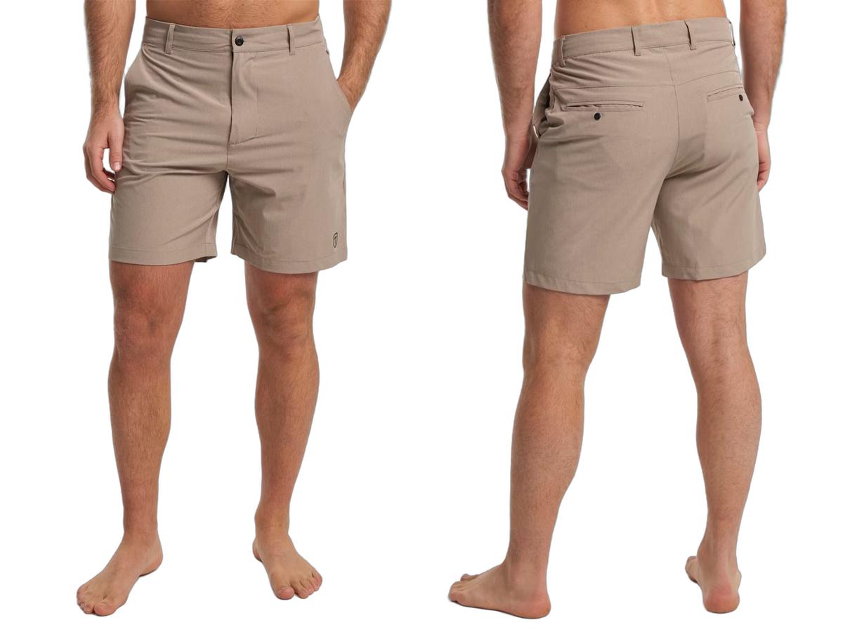 Tenson Swim & Casual Shorts M Coriander 5018274-745 Aqua Hybrid Swim