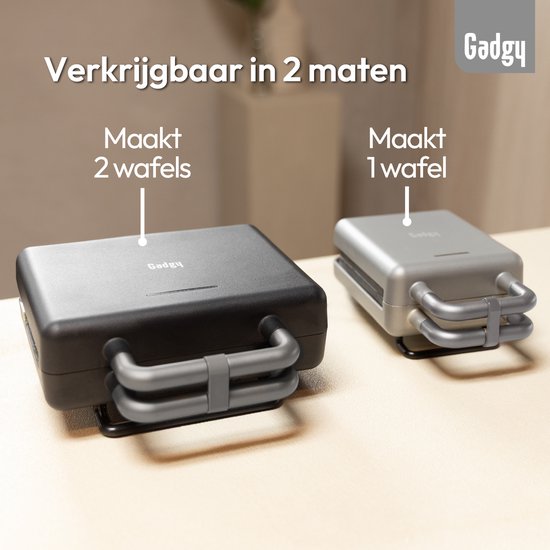 Appareil à croque-monsieur Gadgy Premium pour 2 croque-monsieur – Noir - Gril 3-en-1, appareil à croque-monsieur et gaufrier - Plaques interchangeables - 600 W - Très puissant - 2 gaufres de Bruxelles - Croque-monsieur