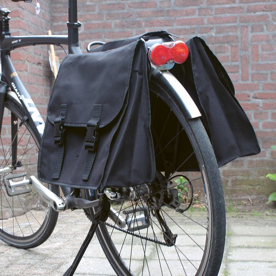 Greenlands - Paire de sacoches de vélo - 34 litres - Noir/Marron