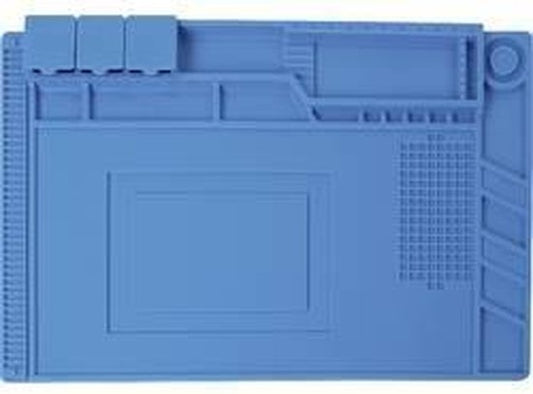 Velleman Tapis de soudure en silicone, 450 x 300 mm, bleu