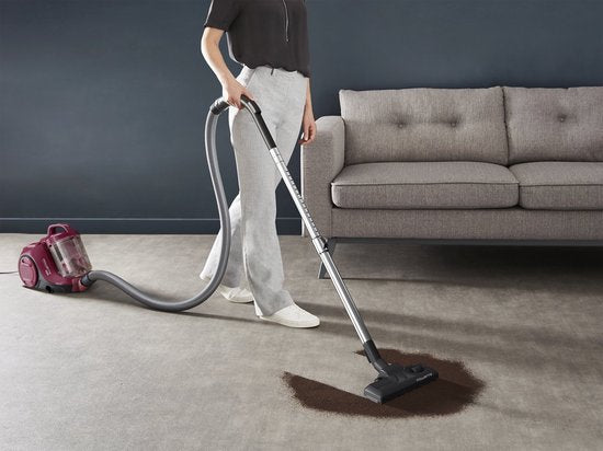 Rowenta Swift Power Cyclonic - Aspirateur compact sans sac - 900 W - Rouge Bordeaux