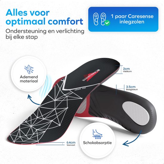 Semelles orthopédiques pour hommes et femmes - Semelles pour épines de talon et fasciite plantaire - Semelles orthopédiques pour chaussures - Pieds plats - Semelles orthopédiques pour douleurs de la voûte plantaire - Voûte plantaire élevée - Semelles pour