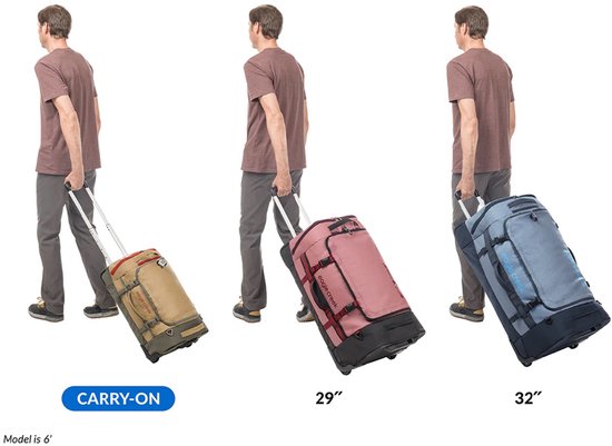 Sac de voyage à roulettes Eagle Creek Cargo Hauler XT 120 L/32, couleur charbon