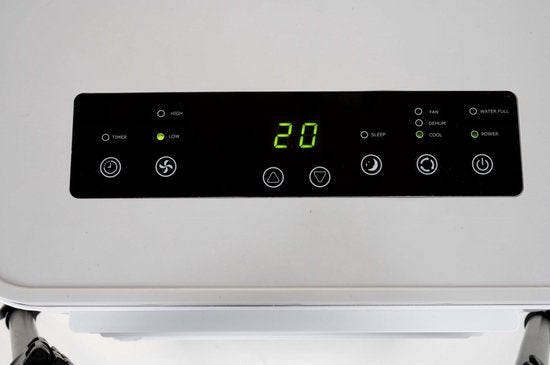 Lifetime Air Conditioning 3 en 1 - Refroidissement, ventilation, déshumidification - avec télécommande et minuterie - 9000 BTU