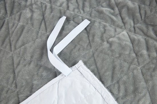 Calmzy Superior Soft - Housse de couette - Housse de couverture - 150 x 200 cm - Super doux - Confortable - Gris