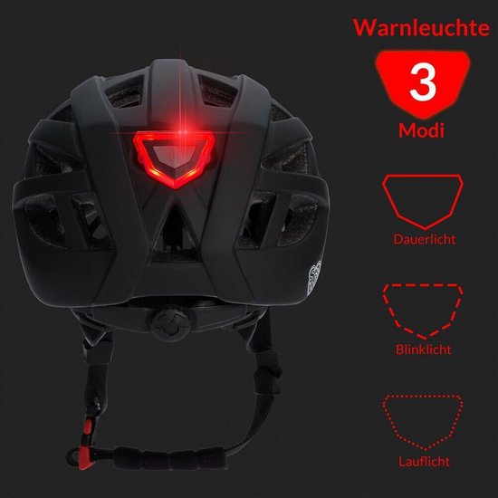 Spielwerk Casque de Cyclisme Enfant - S 50-54cm - Homologation CE - Bleu/Noir