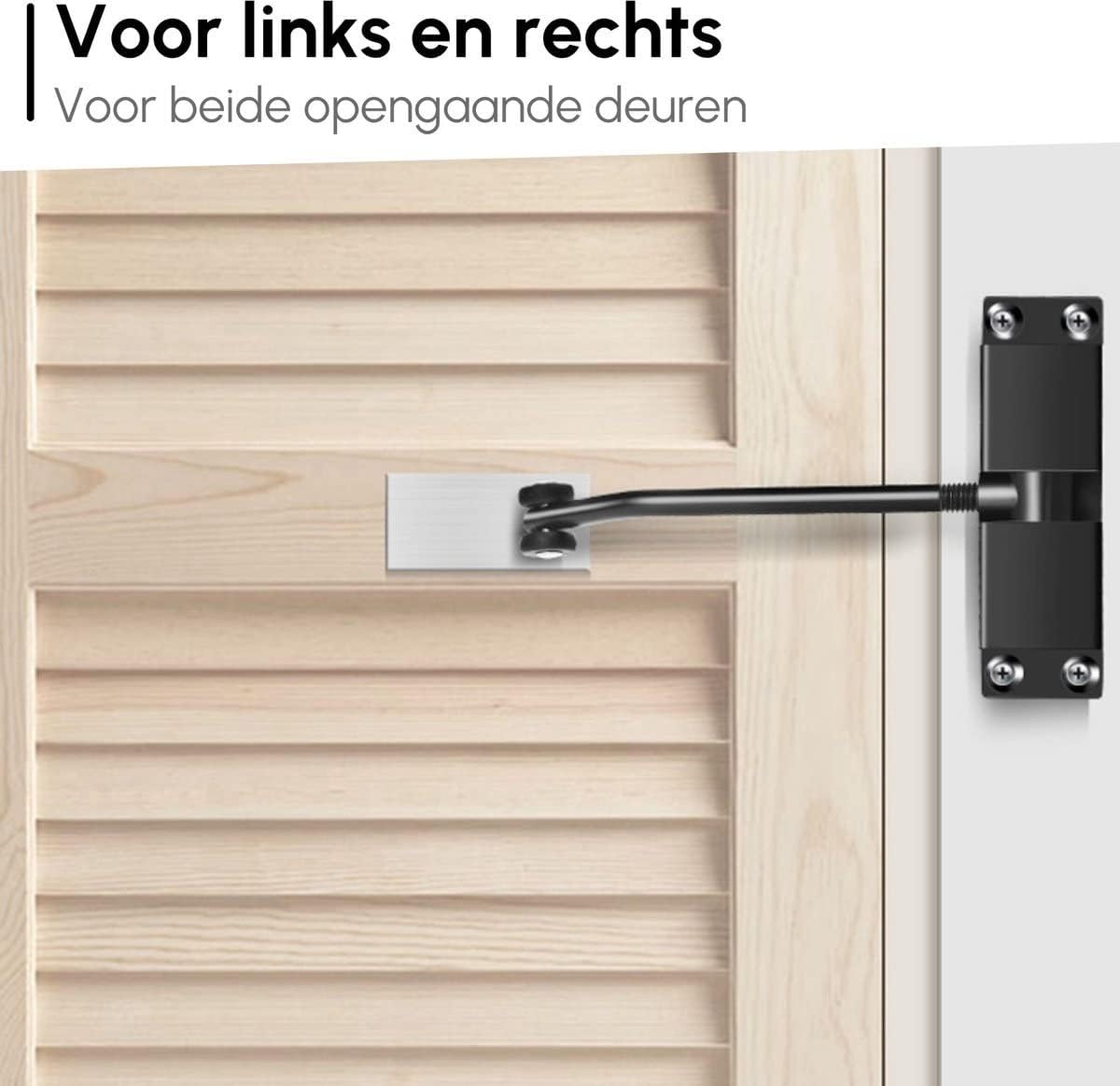 Ferme-porte Gtrise - Intérieur et extérieur - jusqu'à 40 kg - Aluminium recyclé
