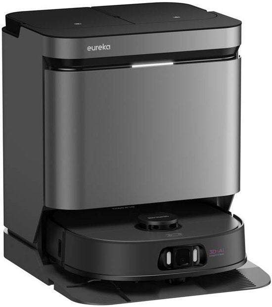 Eureka J15 Pro Ultra Black - Robot aspirateur avec fonction de lavage - autonettoyant - navigation intelligente