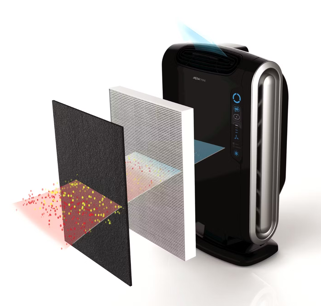 Purificateur d'air Fellowes AeraMax 190 - Noir - Pour 18 à 30 m² - 64 x 40 x 20,7 cm