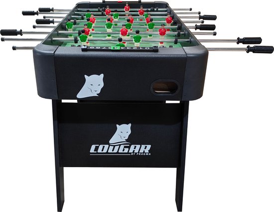 Cougar Around The World Collapsible Football Table Black - Football de table - Accessoires inclus
