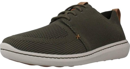 Baskets Clarks Step Urban Mix pour homme - Kaki - Taille 43
