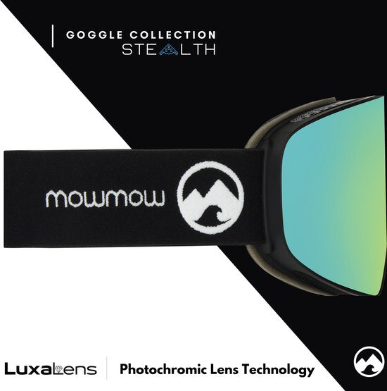 Masque de ski MowMow STEALTH - Oculaire photochromatique - UV400 - Femmes - Hommes