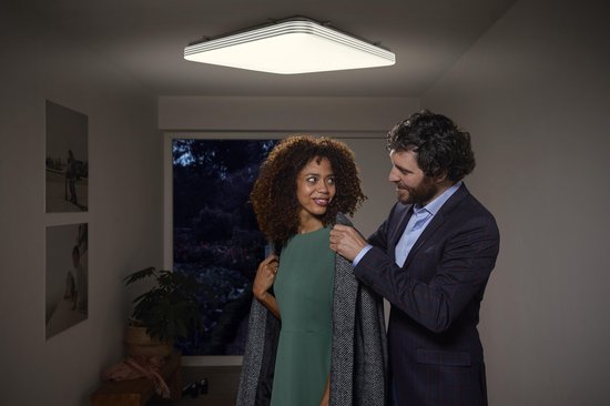 LEDVANCE Applique et plafonnier LED : pour plafond, ORBIS CLICK SENSOR / 6- W, 22-...24- V, angle de rayonnement : 12-, Blanc chaud, 3- K, matériau du boîtier : acier, IP2-