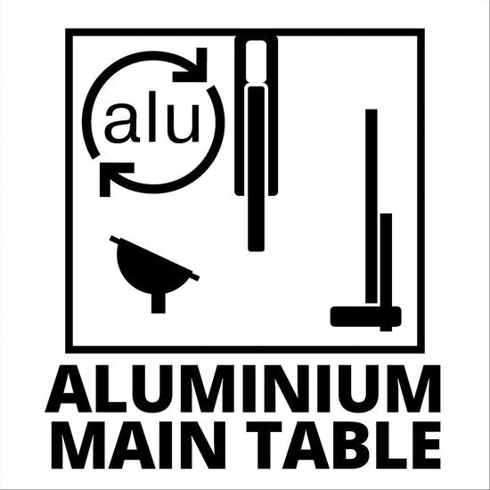 Table de sciage électrique Einhell TE-TS 250 UF - 2000 W - Ø 250 mm - Châssis pliable avec fonction chariot - Lame de scie à 48 dents incluse