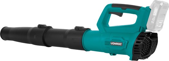 VONROC Accu Leaf Blower 20V - Modèle axial - Vitesse d'air 129 km/h - Volume d'air 7m3/min - Sans batterie ni chargeur
