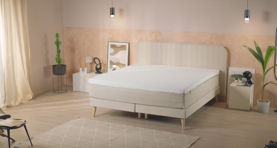 Surmatelas emma airgrid - 160 x 200 cm - respirabilité maximale et soulagement de la pression
