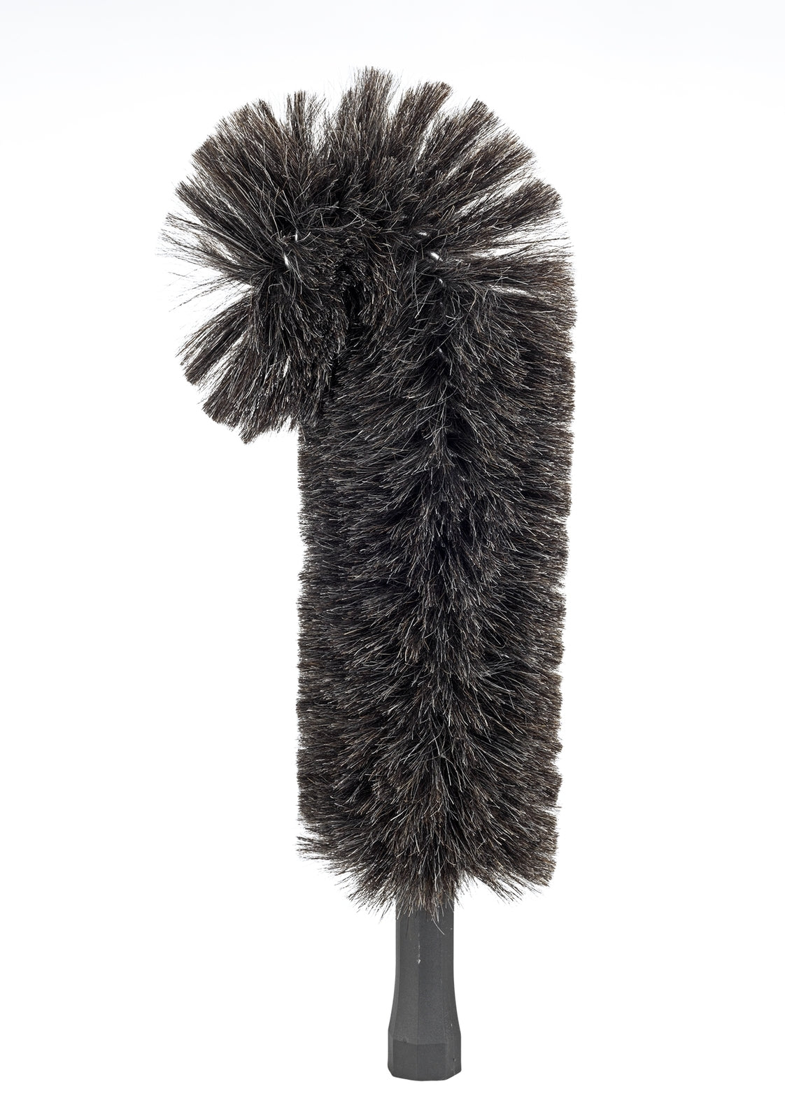 Balai à poils de chèvre Maximex, articulé - Pour surfaces délicates - Gris/Noir - 14 x 42 x 8 cm
