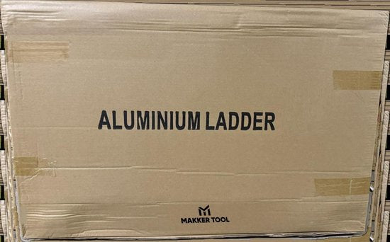 Échelle télescopique Makker Tool 3,2 mètres – Pied stabilisateur et fermeture en douceur