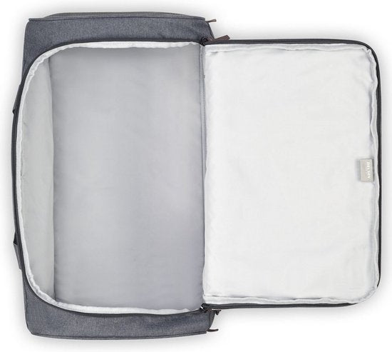 Delsey Paris Maubert 2.0 Weekender - Bagage à main Bagage de voyage 41L - RPET Durable - Serrure TSA - 50 cm - Anthracite