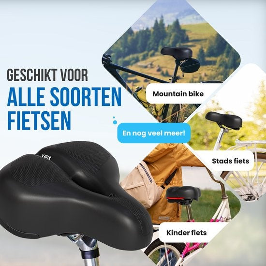 Siège de vélo Strex - Unisexe - Extra Confortable - Ventilant