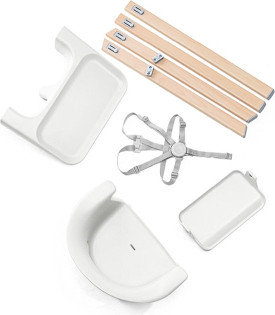Chaise haute Stokke Clikk - Blanche