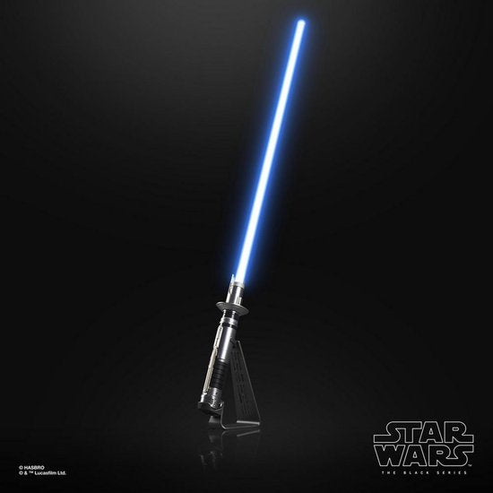 Hasbro Star Wars : Ahsoka Black Series - Réplique du sabre laser Force FX Elite d'Ezra Bridger - Figurine
