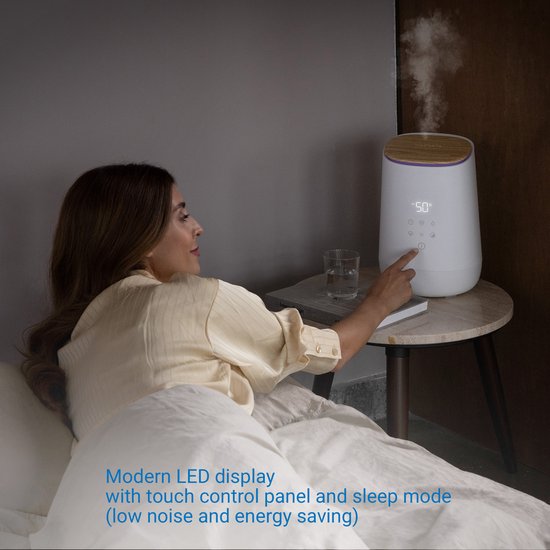 Medisana AH 680 - Humidificateur avec diffusion d'arômes et éclairage bien-être