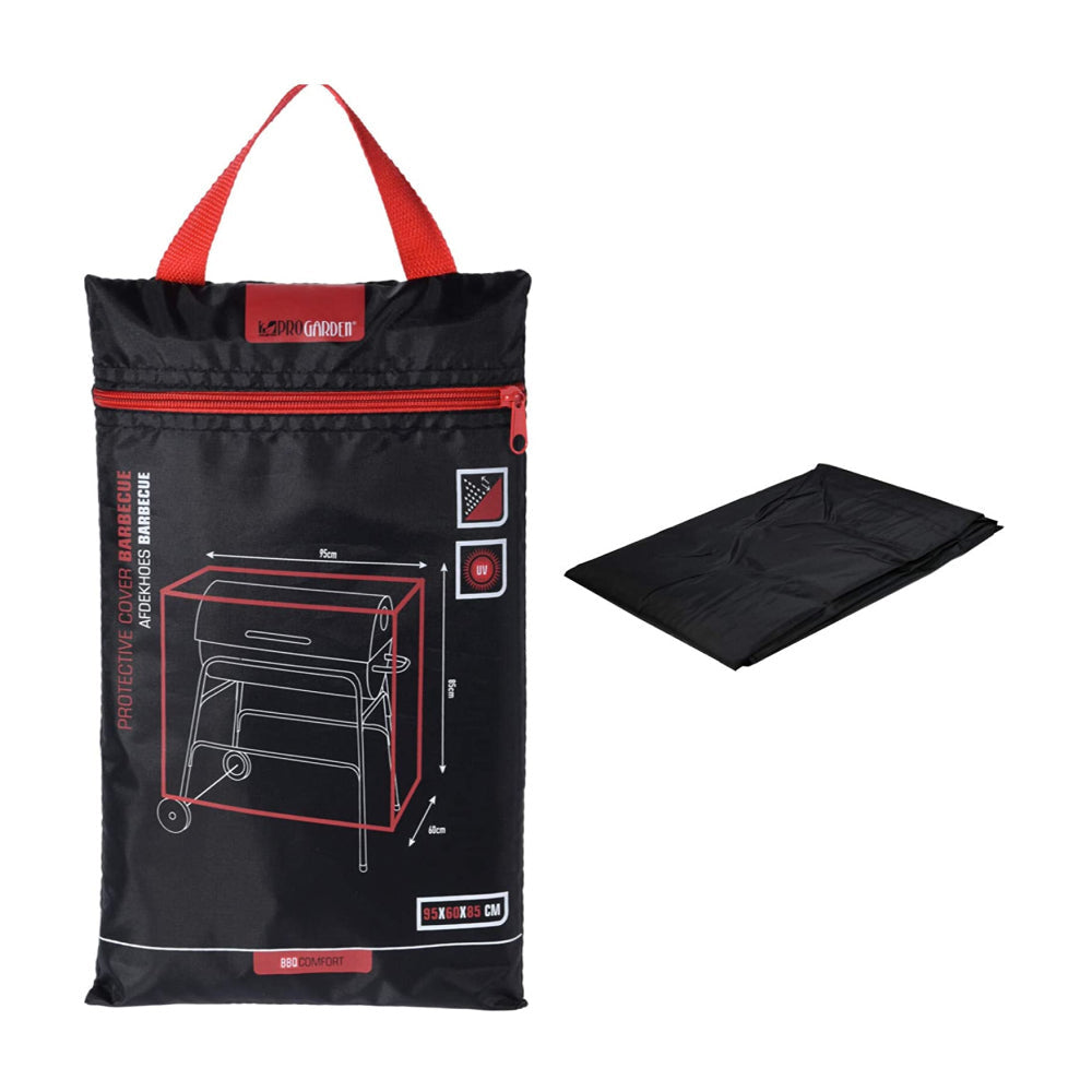 Pro Garden Barbecue Protective Cover - Cylindrical BBQ - 95x60cm - Water repellent - Weatherproof