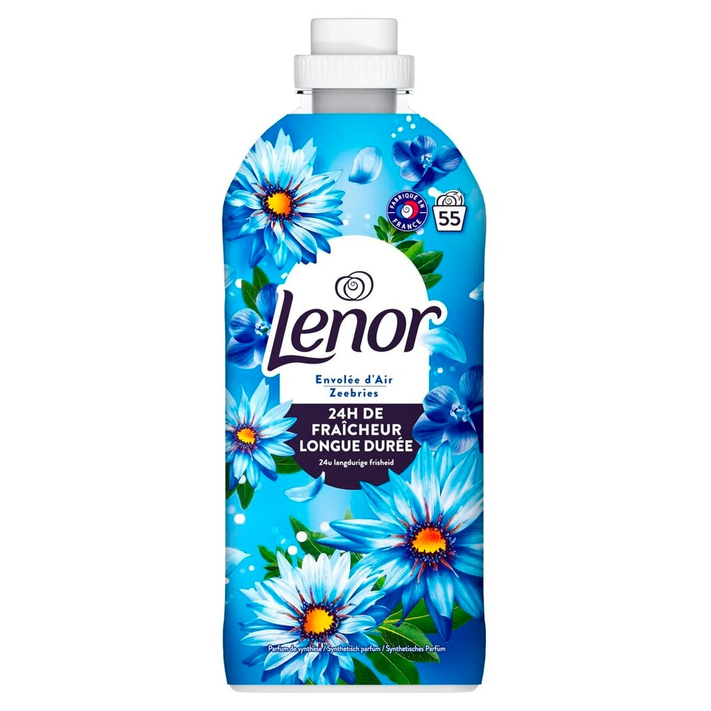 Adoucissant Lenor Zeebries - 1155 ml - 55 lavages