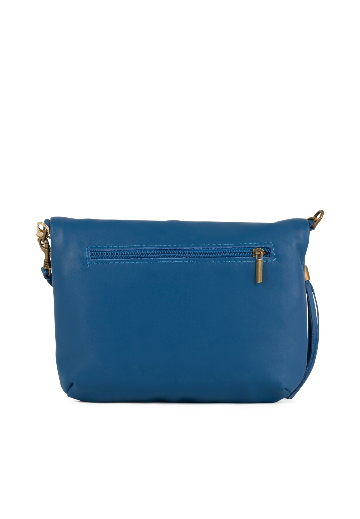 Anna Morellini - ALICE Shoulder Bag (Blue Denim, 30 × 22 × 10 cm)