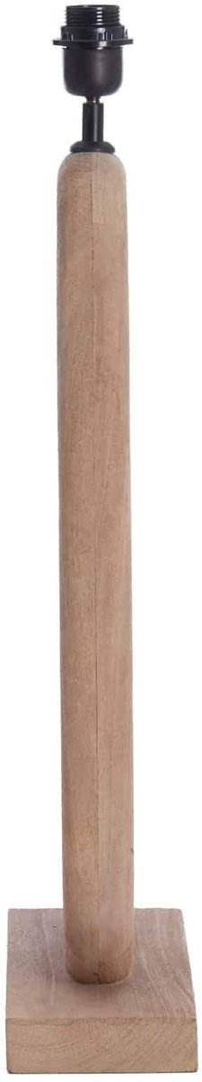 Light & Living lampe de table Paceco marron - 30x12x59 cm - pied de lampe en bois - salon | chambre à coucher