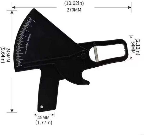 Garpex® Plicomètre - Mesures précises - Conception durable