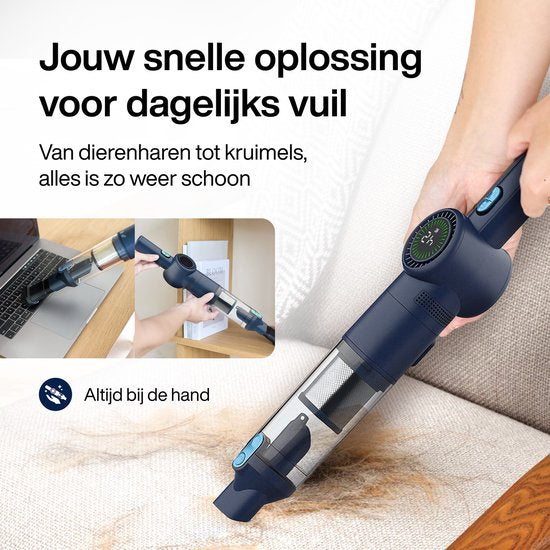 Dustbuster NanoDetect Pro 120W - Aspirateur de poussière sans fil - Aspirateur à main puissant - Sans fil - Aspirateur de voiture - Samako