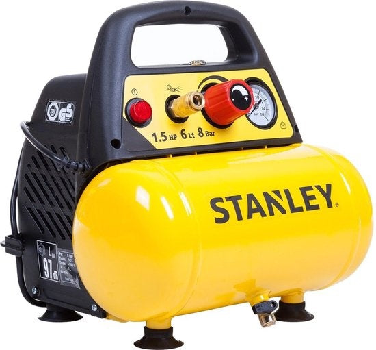 Compresseur d'air STANLEY 8 bar Sans huile
