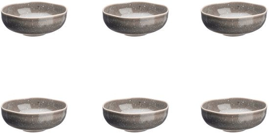 Bol STELLAR Ø11,5cm - 6 pièces - Gris béton