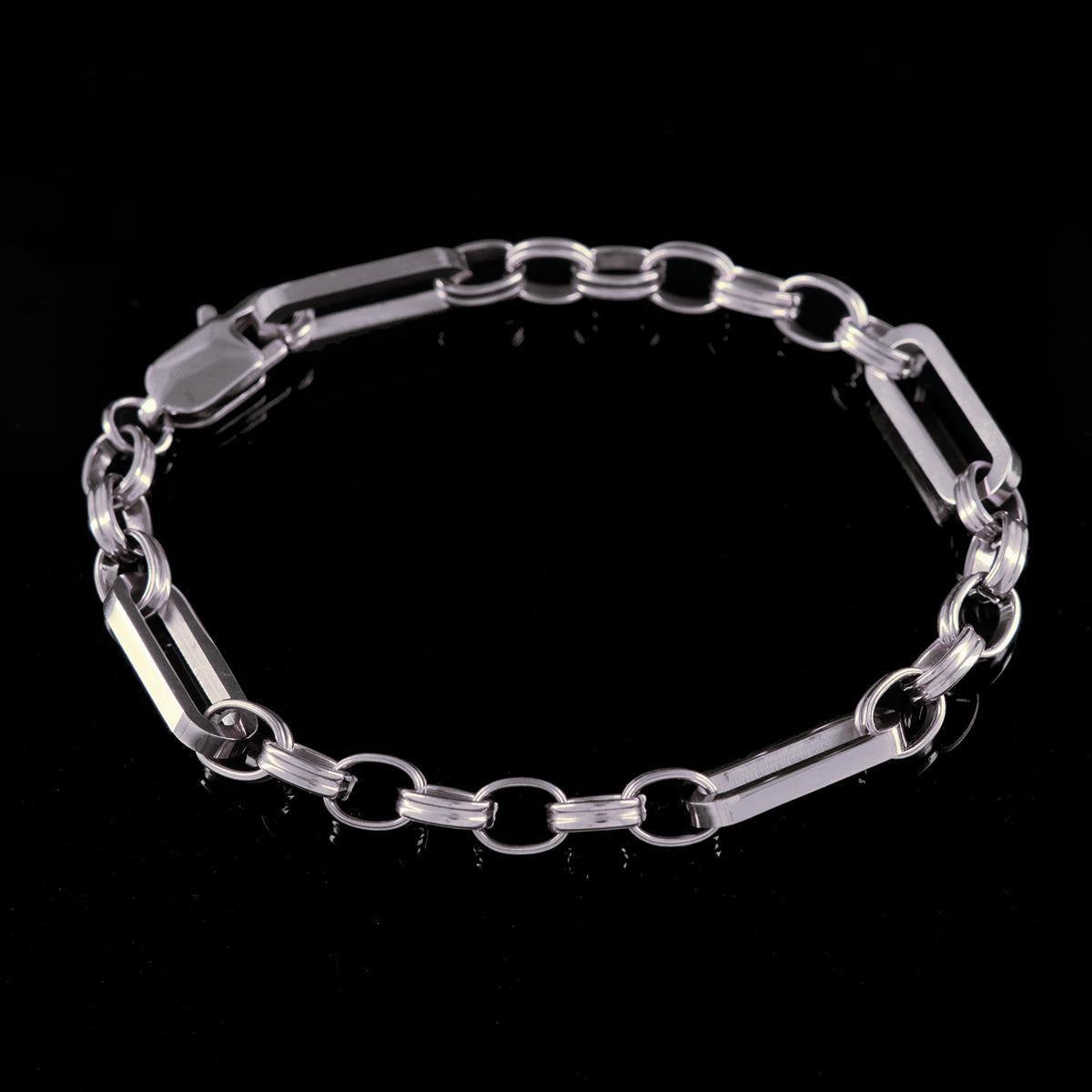 Bracelet à maillons en argent - Laura Ferini - Couleur argent