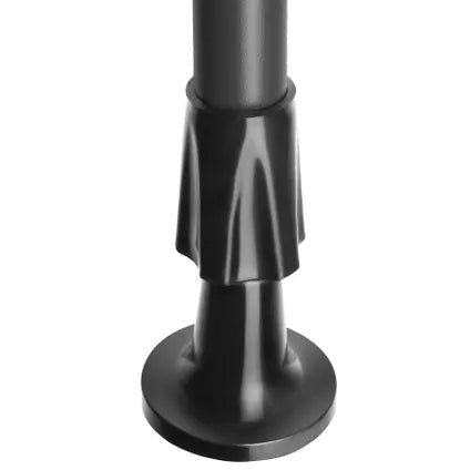 tectake Taija Store à pince 208 x 310 cm – Protection solaire pour balcon et terrasse – Indice de protection UV 50+ – Sans perçage – Polyester – Anthracite
