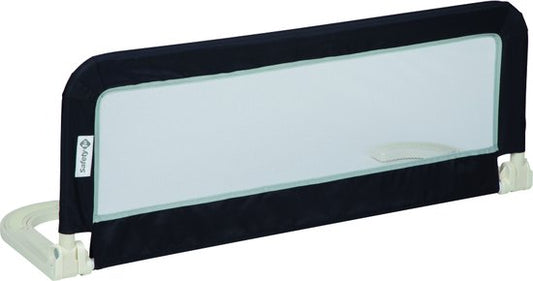 Barrière de lit portable et pliable Safety 1st - Gris foncé avec structure en filet