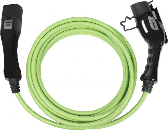 Blaupunkt Electric Car Charging Cable A1p32at1 Green 8 metres